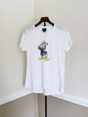 Disney by David Lerner Donald Duck Soft Relaxed Fit T Shirt Tee Gender Neutral